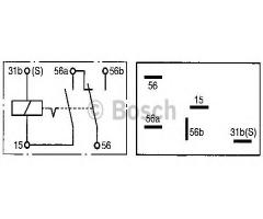 Bosch 0332515012 przekaźnik 24v