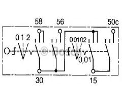 Bosch 0342307002 wkład stacyjki