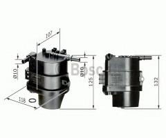 Bosch 0450907007 filtr paliwa citroen ford mazda peugeot toyota, citroËn c2 (jm_), ford fiesta vi