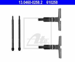 Ate 13.0460-0258 zestaw montażowy klocków hamulcowych db, mercedes-benz klasa e (w210)