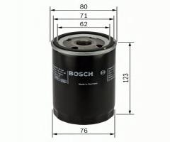 Bosch 0451103258 filtr oleju alfa romeo fiat lancia, chrysler voyager iii (gs), dodge caravan