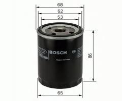 Bosch 0451103276 filtr oleju toyota corolla 1.6gti  -89, fiat sedici, subaru justy iii (g3x)