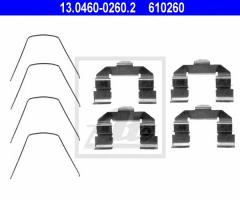 Ate 13.0460-0260 zestaw montażowy klocków hamulcowych mazda, mazda 6 hatchback (gg)
