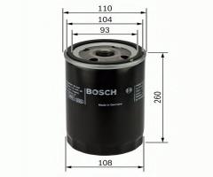 Bosch 0451300003 filtr oleju volvo f12/fh12