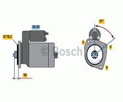 Bosch 0986016990 rozrusznik 12v, vw transporter iv autobus (70xb, 70xc, 7db, 7dw)