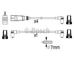 Bosch 0986356360 przew. wys. nap. kpl., seat inca (6k9), skoda felicia i (6u1), vw golf iii (1h1)