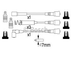 Bosch 0986356801 przew. wys. nap. kpl. opel, opel kadett e hatchback (33_, 34_, 43_, 44_)