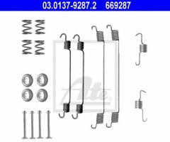 Ate 03.0137-9287 sprężynki do szczęk ham. toyota aygo 05-, citroËn c1 (pm_, pn_)