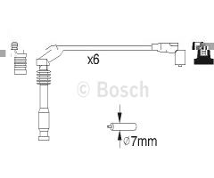 Bosch 0986357143 przew. wys. nap. kpl. opel, opel vectra a hatchback (88_, 89_)