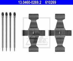 Ate 13.0460-0269 zestaw montażowy klocków hamulcowych db, mercedes-benz sl (r129)