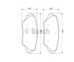 Bosch 0986424719 klocki hamulc. toyota rav-4  00-05, toyota rav 4 ii (cla2_, xa2_, zca2_, aca2_)