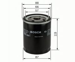 Bosch 0986452020 filtr oleju chevrolet daihatsu, daihatsu wildcat/rocky (f75)