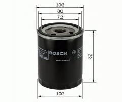 Bosch 0986452030 filtr oleju toyota camry 2.0td,corolla 1.8d/2.0d, toyota starlet (_p7_)