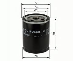 Bosch 0986452044 filtr oleju   b12015, chrysler voyager iii (gs), lexus ls (ucf20)