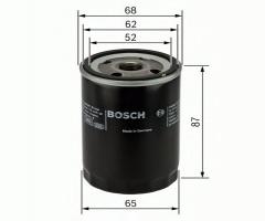 Bosch 0986452060 filtr oleju nissan micra 1.0/1.3 92-,primera, nissan micra ii (k11)