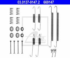 Ate 03.0137-9147 sprężynki do szczęk ham. bmw, bmw 3 (e36)