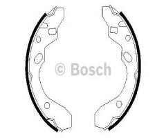 Bosch 0986487417 szczęki hamulc. mazda 323  91-98, mazda 323 s iv (bg)