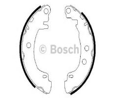 Bosch 0986487550 szczęki hamulc. renault megane  95-02, renault megane i (ba0/1_)