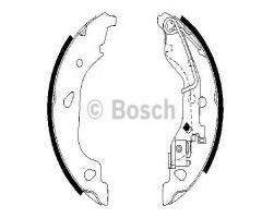 Bosch 0986487596 szczęki hamulc. fiat punto ii  99- (+abs), fiat punto (188)