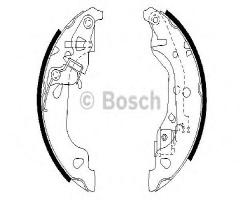 Bosch 0986487597 szczęki hamulc. fiat punto ii  99-, fiat punto (188)