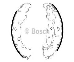 Bosch 0986487599 szczęki hamulc. ford fiesta  00-08, ford fiesta iv (ja_, jb_), mazda 2 (dy)