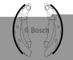 Bosch 0986487628 szczęki hamulc. daewoo tico  95-, chevrolet matiz (m200, m250), daewoo matiz (klya)