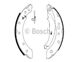 Bosch 0986487672 szczęki hamulc. dacia logan  04- (+abs), peugeot 206+ (t3e)