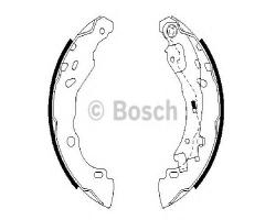 Bosch 0986487690 szczęki hamulc. citroen c3  02- (+abs), citroËn c3 i (fc_), lancia ypsilon (843)