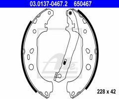 Ate 03.0137-0467 szczęki hamulcowe ford focus ii 04-11, ford focus ii (da_)