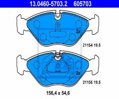 Ate 13.0460-5703 klocki hamulcowe saab 9000 87-98, saab 9000 hatchback