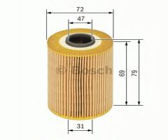 Bosch 1457429262 filtr oleju bmw 116i, 118i, 120i (e87) 9/04-, bmw 3 (e91) touring 