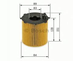 Bosch 1457429307 filtr oleju citroen peugeot, citroËn c6 (td_), jaguar s-type (ccx)