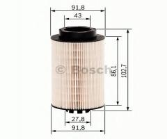 Bosch 1457431707 filtra paliwa mercedes, mercedes-benz vario platforma / podwozie