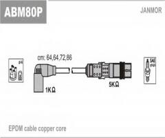 Janmor abm80p przewody wysokiego napięcia komplet seat, vw, seat cordoba (6k2), vw lupo (6x1, 6e1)