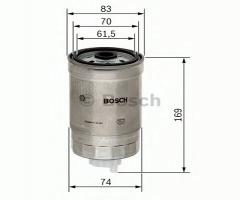 Bosch 1457434198 filtr paliwa hyundai elantra, alfa romeo 145 (930), fiat bravo i (182)