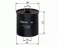 Bosch 1457434200 filtr paliwa ford peugeot renault, citroËn bx (xb-_), fiat ritmo ii (138a)