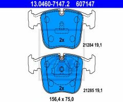 Ate 13.0460-7147 klocki hamulcowe bmw 8 e31 90-94 przód, bmw 8 (e31)