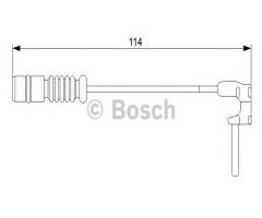 Bosch 1987473011 czujnik klock. hamulc. mercedes, mercedes-benz klasa m (w163)