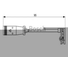 Bosch 1987473036 czujnik klock. hamulc. db vito bm639 przód,tył
