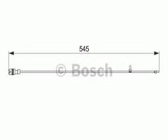 Bosch 1987474561 czujnik klock. hamulc. porsche 911 (997), porsche 911 (997)