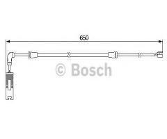 Bosch 1987474960 czujnik klock. hamulc. bmw 3 e46 98-06 przód, bmw 3 (e46)