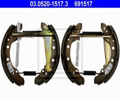 Ate 03.0520-1517 szczęki hamulcowe top kit vw, audi a2 (8z0), seat toledo i (1l)