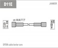 Janmor d11e.p przewody wysokiego napięcia komplet daewoo, fso polonez iii sedan