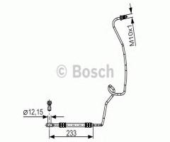 Bosch 1987481338 przewód hamulcowy giętki vag, audi a3 (8l1), seat toledo ii (1m2)