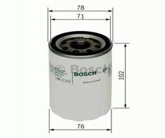 Bosch f026407027 filtr oleju smart, smart forfour (454)