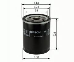 Bosch f026407048 filtr oleju iveco eurostar, eurotech