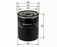 Bosch f026407077 filtr oleju honda, honda civic iv hatchback (ec, ed, ee)