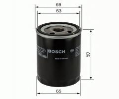 Bosch f026407089 filtr oleju mitsubishi, smart fortwo coupe (451)