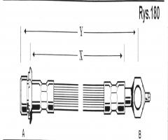 Cd 1127 przewód hamulcowy giętki *toyota