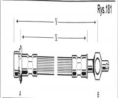 Cd 1129 przewód hamulcowy giętki *toyota, toyota carina e sedan (_t19_)